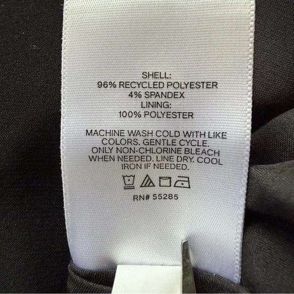 Express NWT Black Satin Adjustable Strap Midi Slip Dress Size S - Picture 8 of 8